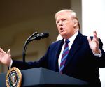 Trump says future maritime damages will be paid by US-controlled Iranian assets