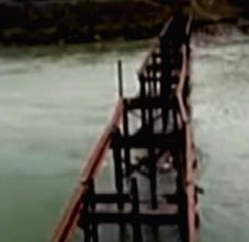 60 feet iron bridge stolen in Bihar's Rohtas district! - Vimarsana News