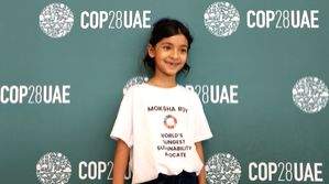 8-year-old British-Indian calls for faster 'transitioning away' from fossil fuels to save children - Vimarsana News