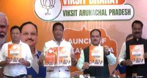 80 pc decline in insurgency incidents in NE in 10 yrs, peace prevails: BJP president Nadda in Arunachal - Vimarsana News