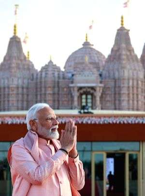 PM Modi's 'temple diplomacy' boosts India-UAE ties - Vimarsana News