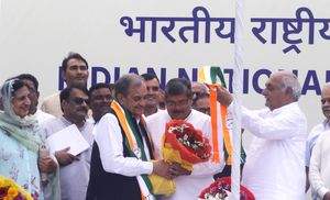 After 10-yr stint in BJP, Haryana's Jat leader Birender Singh rejoins Congress - Vimarsana News