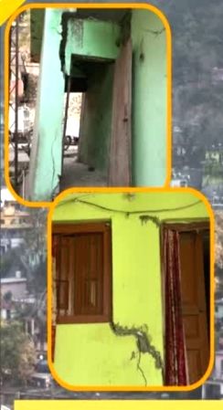 Karnaprayag: Authorities order evacuation as houses develop cracks - Vimarsana News