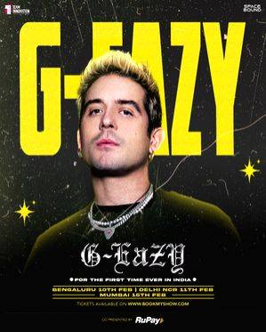 American Rapper G-Eazy says 'namaste India' as he announces maiden India tour - Vimarsana News