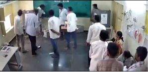 Andhra MLA caught on camera smashing EVM - Vimarsana News