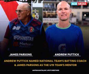 Andrew Puttick named as Afghanistan batting coach; Gordon Parsons appointed U19 team mentor - Vimarsana News