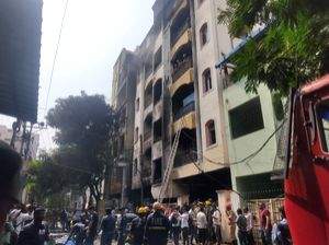 Toll in Hyderabad fire tragedy rises to 10, building owner held - Vimarsana News