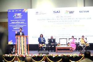 Anurag Thakur reaffirms commitment to para athletes at Sports Science Conclave - Vimarsana News