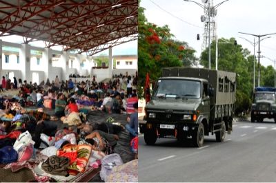 Army continue to flag march in Manipur, additional troops airlifted from Assam - Vimarsana News