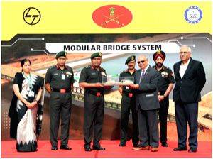 Army inducts indigenously developed 46-metre long Modular Bridge - Vimarsana News