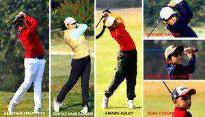 Arshvant and Guntas shine in US Kids Golf India North Tour finale - Vimarsana News