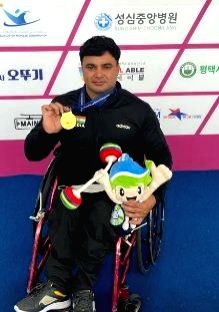 India's Ashok Malik wins gold in Asia-Oceania Para Powerlifting C'ships - Vimarsana News