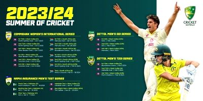 Australia men's team to host Pak, Windies in 2023/24 home summer; women's side to face West Indies, SA - Vimarsana News