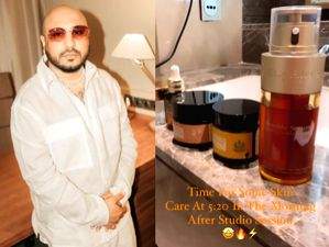 A peek into B Praak's early morning skincare routine after studio session - Vimarsana News