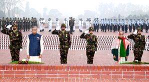 Bangladesh President, PM pay tribute to martyrs on 'Victory Day' - Vimarsana News