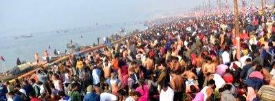 Magh Mela's lost-and-found camp goes hi-tech this year - Vimarsana News