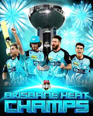 BBL: Brisbane Heat win second title after 11 years - Vimarsana News