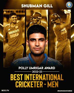 BCCI Awards: Deepti, Shubman win best international cricketer - Vimarsana News