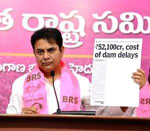 BRS set for 'Chalo Medigadda' to counter Congress campaign - Vimarsana News