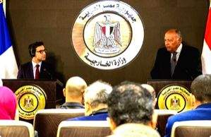Egyptian, French FMs discuss Gaza developments, truce proposal - Vimarsana News