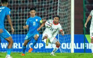 FIFA World Cup qualifier: Chhetri scores but India suffer shock defeat against Afghanistan - Vimarsana News