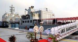 First Survey Vessel Large ship commissioned into Indian Navy - Vimarsana News