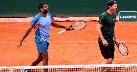 French Open: Rohan Bopanna's campaign ends in semifinals - Vimarsana News