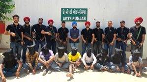 Gangster Raju Shooter, 10 aides held by Punjab Police in 48-hour operation - Vimarsana News