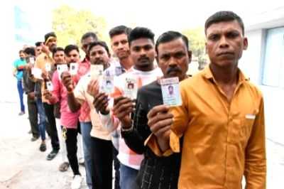 Gujarat voter turnout: Banaskantha leads with 30.27 pc, Porbandar lowest at 19.83 pc - Vimarsana News