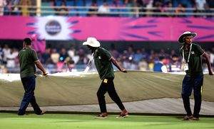 IPL 2024: Toss in Rajasthan Royals-Kolkata Knight Riders clash delayed due to rain - Vimarsana News