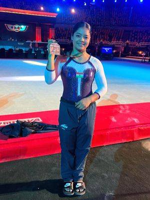 'Happy with performance, but focusing on upcoming events', says gymnast Pranati Nayak after WC bronze - Vimarsana News