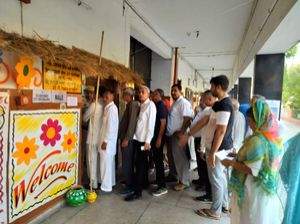 Haryana records voter turnout of 50 per cent - Vimarsana News