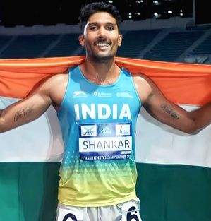 High jumper Tejaswin Shankar heads to Europe for Continental tour, aims for Olympics qualification - Vimarsana News
