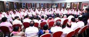 106 govt employees suspended in Telangana for attending BRS meeting - Vimarsana News