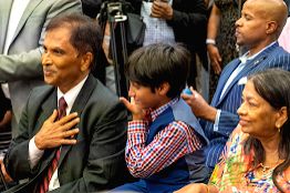 In a first, Indian-American takes oath as Stafford Mayor - Vimarsana News