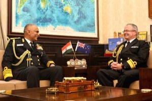 India, NZ Navy chiefs discuss maritime cooperation - Vimarsana News