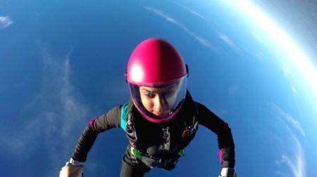 Indian American scientist hopes to be 1st woman to jump from stratosphere - Vimarsana News