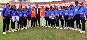 Indian women's blind cricket team meet Harmanpreet Kaur, Amol Muzumdar after series win over Nepal - Vimarsana News