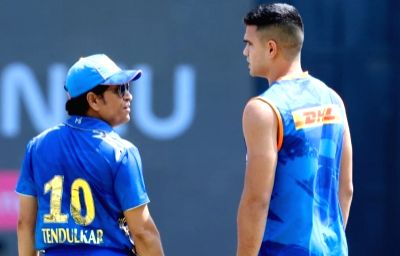 IPL 2023: Arjun and Sachin Tendulkar become first son-father duo to play for same franchise - Vimarsana News