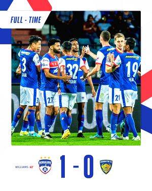 ISL: Bengaluru FC climbs to sixth spot with a crucial win over Chennaiyin FC - Vimarsana News