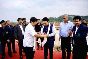 Jay Shah lays foundation stone for BCCI's indoor training facilities in Northeast - Vimarsana News