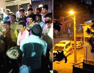 K'taka town tense after violence over custodial death - Vimarsana News