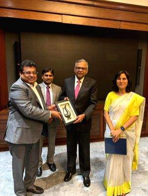 Karnataka delegation holds discussions with Tata Group, Mahindra, JSW, RPG in Mumbai - Vimarsana News