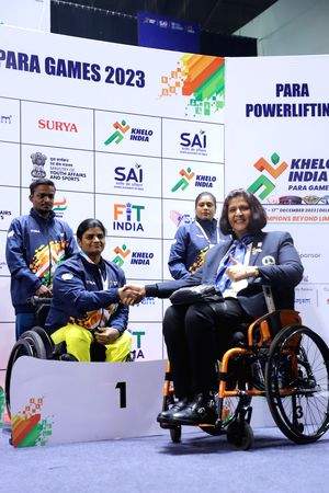 Khelo India Para Games: TN's Kasthuri bags powerlifting gold; Manish hits bulls eye in shooting - Vimarsana News
