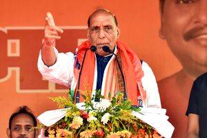 Rajnath Singh's nomination on Monday, UP & Uttarakhand CMs to lead roadshow - Vimarsana News