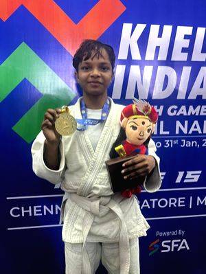KIYG 2023: Daughter of a welder, Chandigarh's Sapna shines with a second gold - Vimarsana News