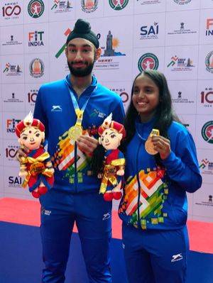 KIYG: Pooja Arthi R, Tavneet Singh emerge champions in Squash - Vimarsana News