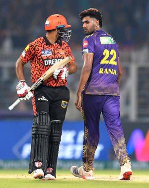 IPL 2024: KKR's Harshit Rana fined for code of conduct breach - Vimarsana News