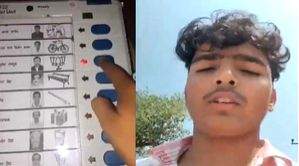 Man held in UP after video clip shows him voting 8 times for candidate (Ld) - Vimarsana News