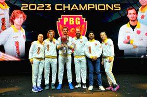 Medvedev, Rublev, Sofia power PBG Eagles to win World Tennis League 2023 - Vimarsana News